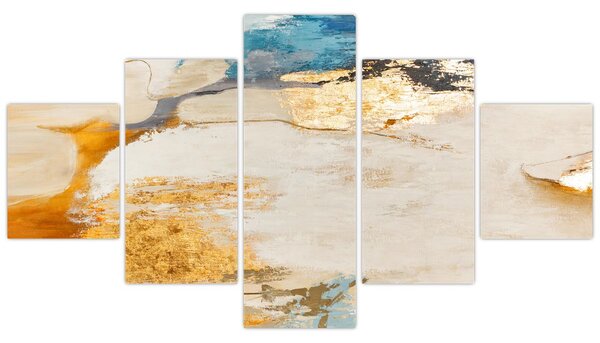Obraz - Abstrakcja (125x70 cm)