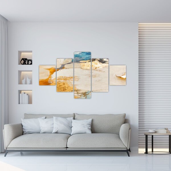 Obraz - Abstrakcja (125x70 cm)