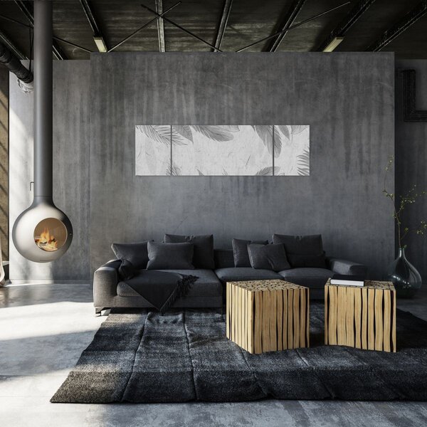Obraz - Liście (170x50 cm)