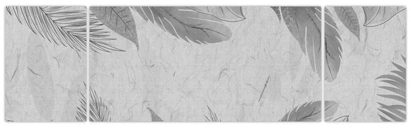 Obraz - Liście (170x50 cm)