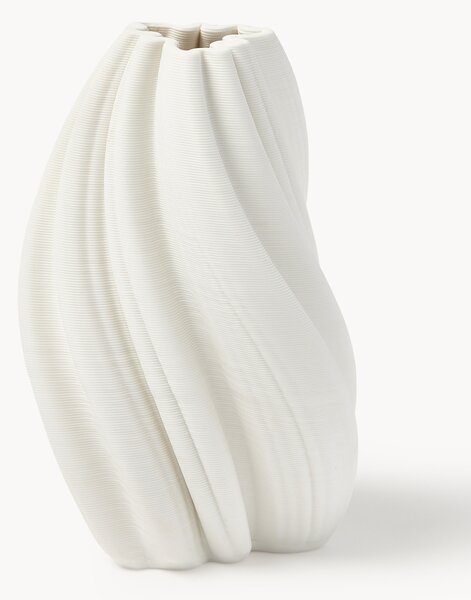 Wazon z porcelany drukowany w 3D Melody, W 18 cm