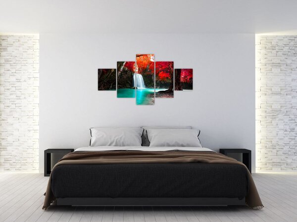 Obraz - Wodospad (125x70 cm)