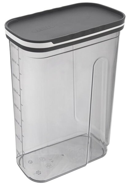 Pojemnik na produkty sypkie GREY 4 l