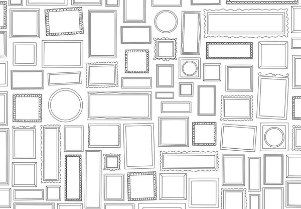 Fototapeta - Rysunkowa tapeta (196x136 cm)
