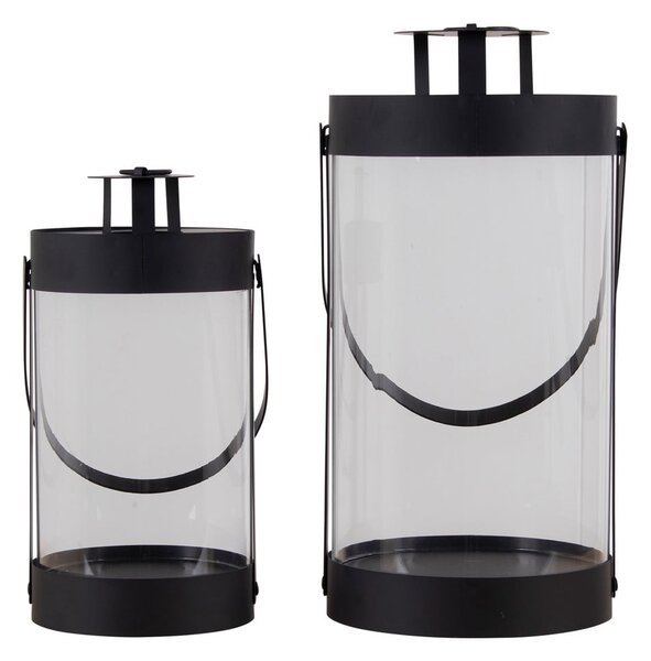 Lampion szklany 2 szt. Bondi – House Nordic