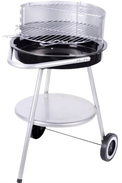Grill ogrodowy węglowy BBQ LINE Andaluzja 540346 Okrągły, kółka, regulacja wysokości