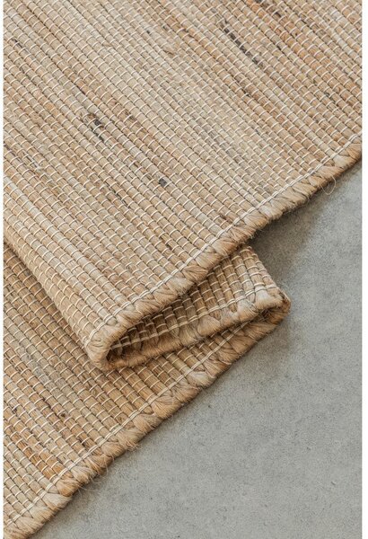 Beżowy chodnik z mieszanki juty dwustronny/tkany ręcznie 80x200 cm Handloom – Hanse Home
