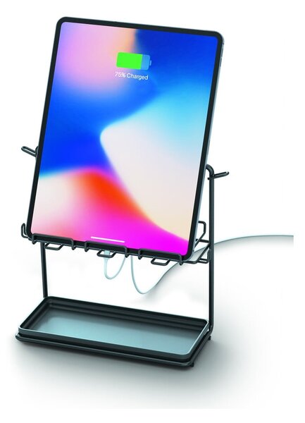 Czarny organizer biurowy My Pocket - Metaltex