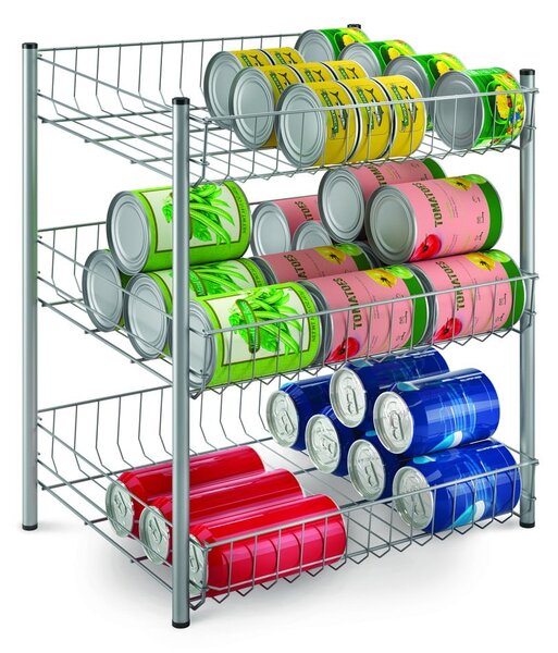 3-poziomowy organizer kuchenny - Metaltex