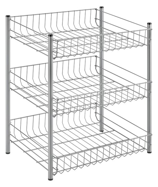 3-poziomowy organizer kuchenny - Metaltex