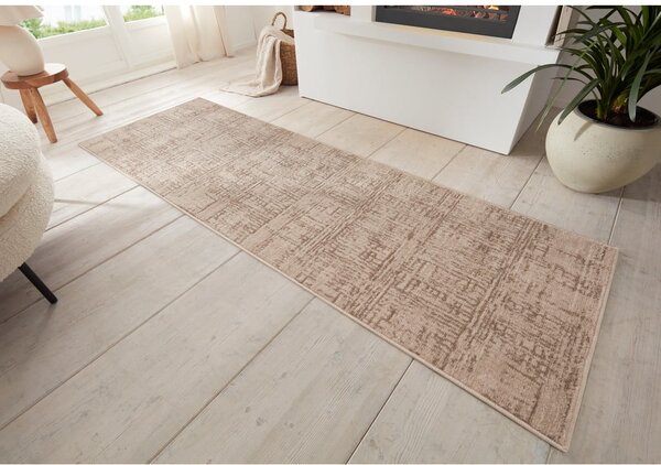 Brązowy/beżowy chodnik 80x200 cm Terrain – Hanse Home