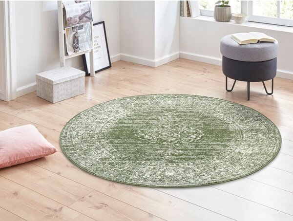 Zielony okrągły dywan ø 160 cm Méridional – Hanse Home