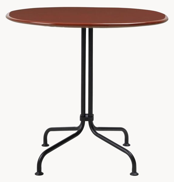 Okrągły stół bistro z ceramicznym blatem Carmel, Ø 75 x W 74 cm
