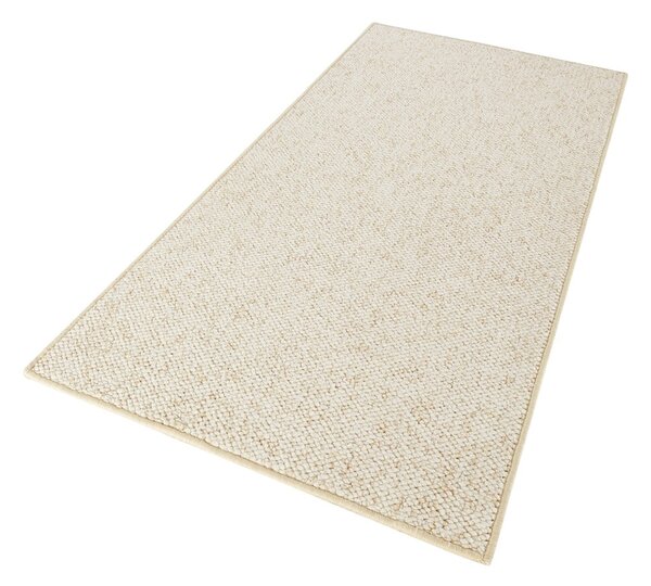 Kremowy chodnik 80x200 cm Wolly – BT Carpet