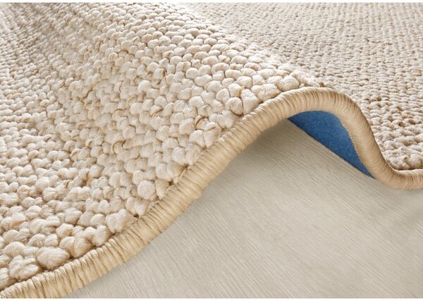 Kremowy chodnik 80x200 cm Wolly – BT Carpet