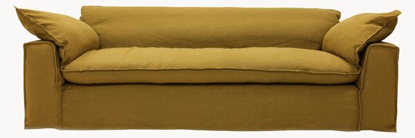 Sofa z lnu Nomad, 305 cm (4-osobowa)