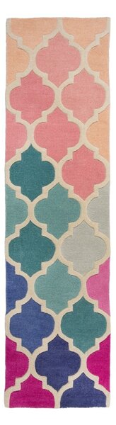 Chodnik wełniany Flair Rugs Rosella, 60x230 cm