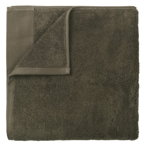 Zielony bawełniany ręcznik Blomus, 50x100 cm