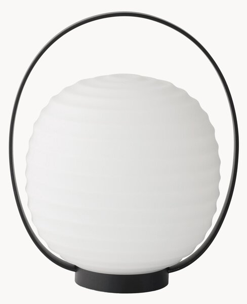 Mobilna lampa stołowa z funkcją przyciemniania ze szkła dmuchanego Lantern