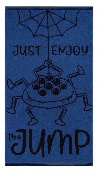 Ręcznik Cartoon Jump, 70x140, Błękitny-NE-049