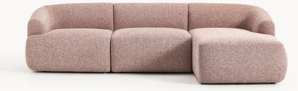 Narożna sofa modułowa Bouclé Sofia (3-osobowa)
