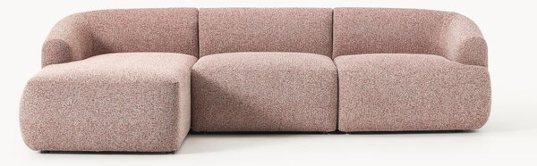 Narożna sofa modułowa Bouclé Sofia (3-osobowa)