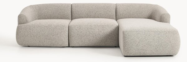 Narożna sofa modułowa Bouclé Sofia (3-osobowa)