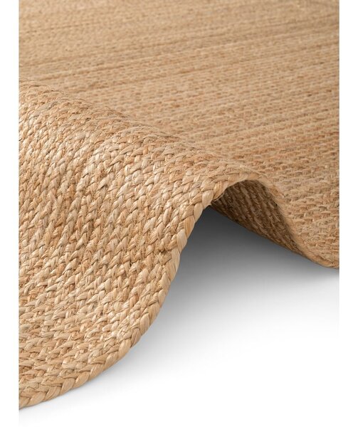 Dywan z juty dwustronny/tkany ręcznie w naturalnym kolorze 60x90 cm Juno – Hanse Home
