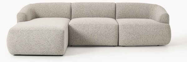 Narożna sofa modułowa Bouclé Sofia (3-osobowa)