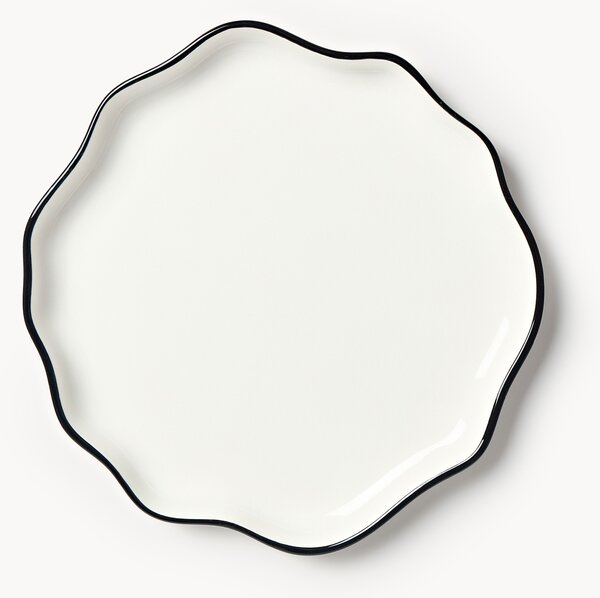 Komplet talerzy dużych z porcelany Bia, 4 elem
