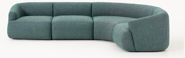 Narożna sofa modułowa Bouclé Sofia (4-osobowa)