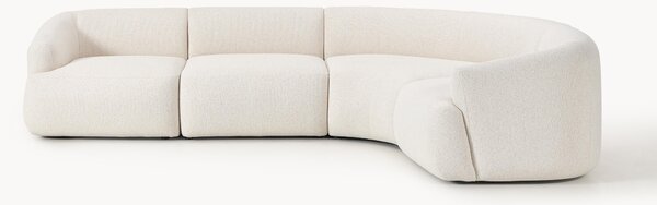 Narożna sofa modułowa Bouclé Sofia (4-osobowa)