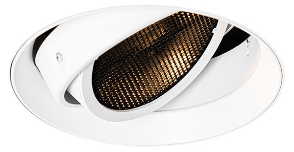 Moderne inbouwReflektorek / Spot / Spotow wit GU10 AR111 rond trimless - Oneon Honey Oswietlenie wewnetrzne