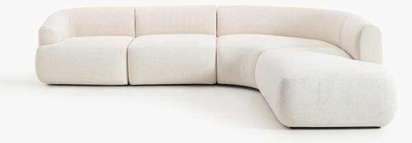 Narożna sofa modułowa Bouclé Sofia (4-osobowa)
