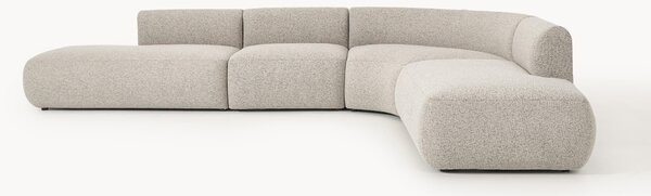 Narożna sofa modułowa Bouclé Sofia (4-osobowa)