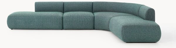 Narożna sofa modułowa Bouclé Sofia (4-osobowa)