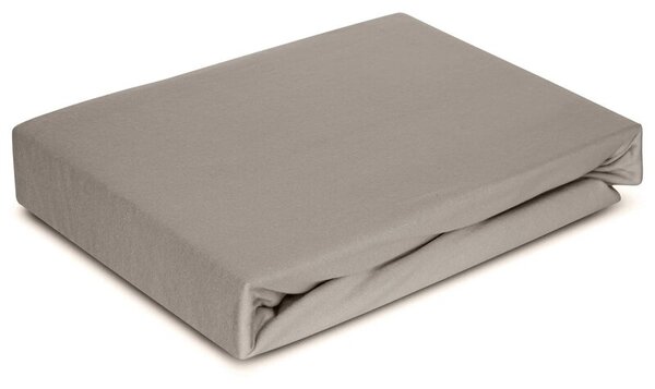 Prześcieradło EUROFIRANY Design 91 Soft z gumką 180 x 200 cm Jasnoszary