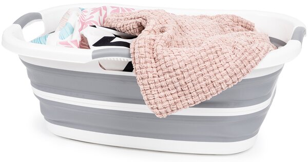 4Home Składany kosz silikonowy na pranie Clean