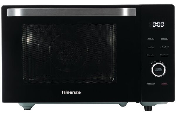 Kuchenka mikrofalowa HISENSE Super Combo H30MOBS10HC 4w1 1000W średnica 31.5 cm pojemność 30L AutoMenu SmartDisplay Czarny