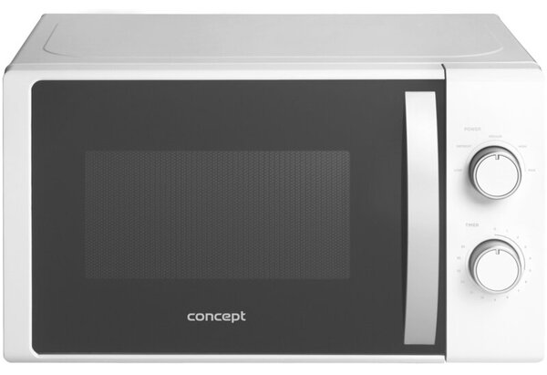 Kuchenka mikrofalowa CONCEPT MT2020WH 700W średnica 25.5 cm pojemność 20L Biały