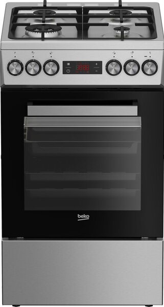 Kuchnia BEKO FSM51331DXDT Pieczenie 3D Grill Termoobieg Wok Czyszczenie parą