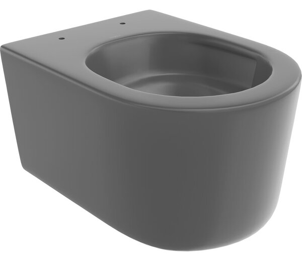 Mexen Sofia miska wc Rimless Tornado, czarna mat - 3354XX85T