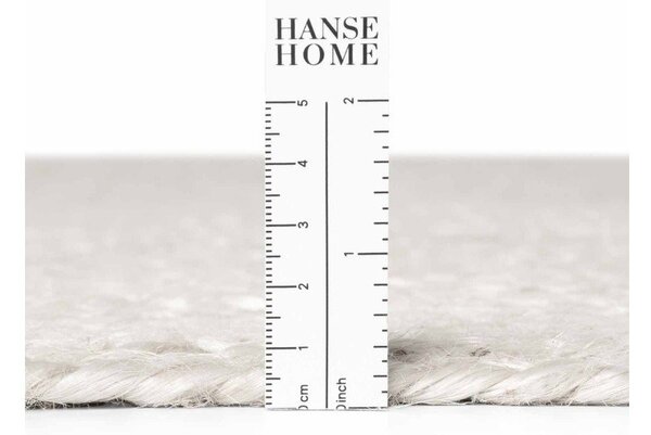 Kremowy dywan z juty dwustronny/tkany ręcznie 80x150 cm Juno – Hanse Home