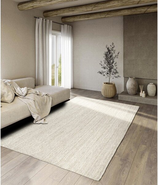 Biały dywan z juty dwustronny/tkany ręcznie 120x170 cm Rosalie – Villeroy&Boch