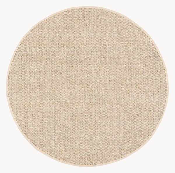 Okrągły dywan z trawy morskiej z krótkim włosiem Natural Fibers