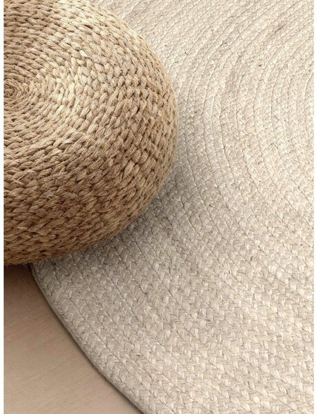 Kremowy dywan z juty dwustronny/tkany ręcznie 160x230 cm Braided – Hanse Home