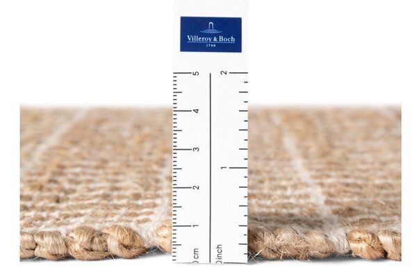 Chodnik z mieszanki juty dwustronny/tkany ręcznie w naturalnym kolorze 80x200 cm Birka – Villeroy&Boch
