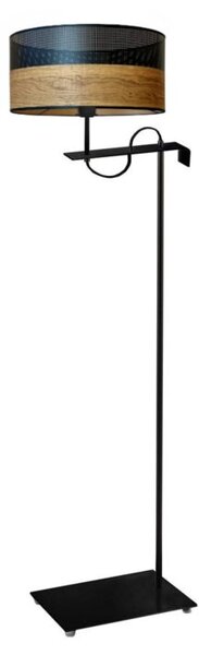 Lampa stojąca podłogowa z abażurem walec POINT