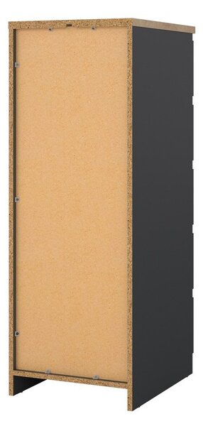 Ciemnoszara komoda 40x111x50 cm Naia – Tvilum