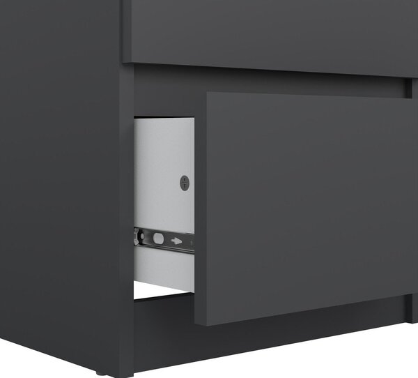 Ciemnoszara komoda 40x111x50 cm Naia – Tvilum